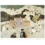 Mary Fedden (1915-2012) Oppede le Vieux 7/150, signed and numbered in pencil (in the margin)