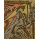 Attributed to Fritz Stuckenberg (1881-1944) Untitled pencil and crayon on paper 24 x 20cm.