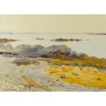 Adrian Scott Stokes (1854-1935) Sherries, Arisaig signed (lower left) watercolour 27 x 37cm.