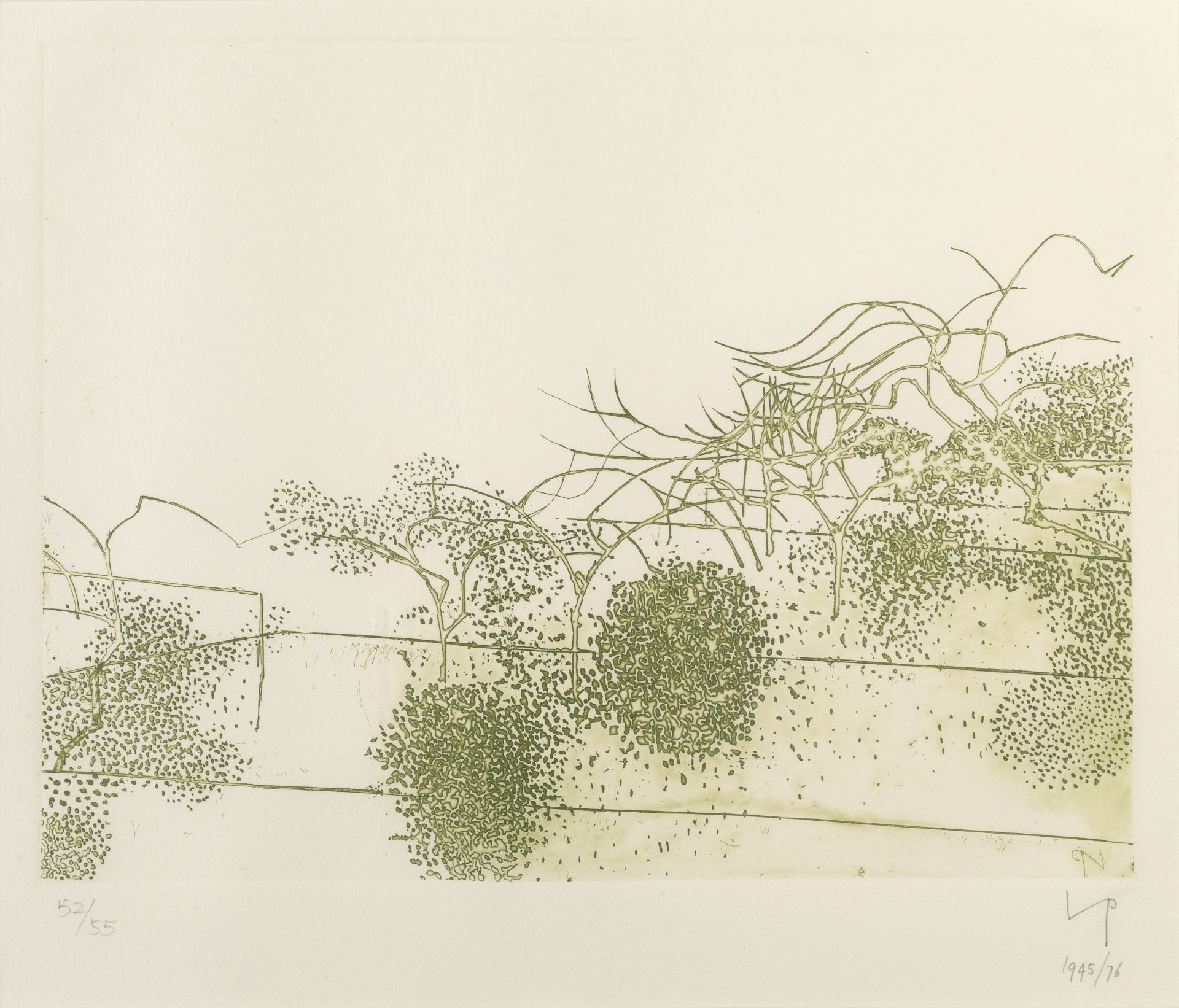 Victor Pasmore (1908-1998) Metamorphosis (Linear Motifs), 1945/1976 52/55, signed with initials,