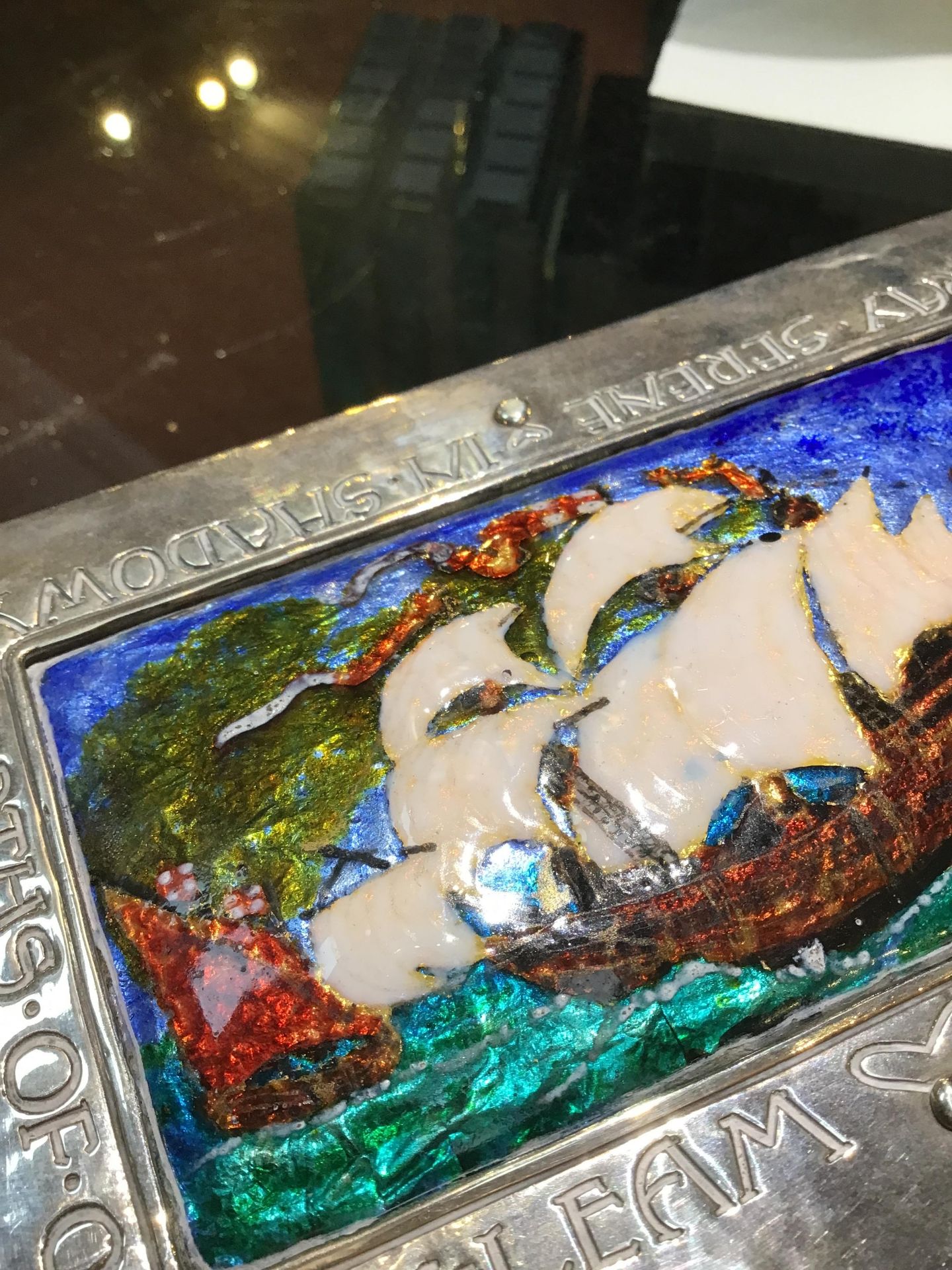 Omar Ramsden (1873-1939) and Alwyn Carr (1872-1940) An Arts & Crafts silver and enamel box, 1902 the - Bild 17 aus 18