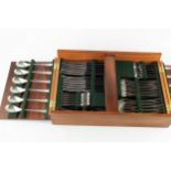 Robert Welch (1929-2000) for Old Hall Alveston pattern canteen of cutlery, c.1960s comprising: table