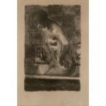 Pierre Bonnard (1867-1947) Femme Debout dans sa Baignoire, 1925 52/100, signed and numbered in