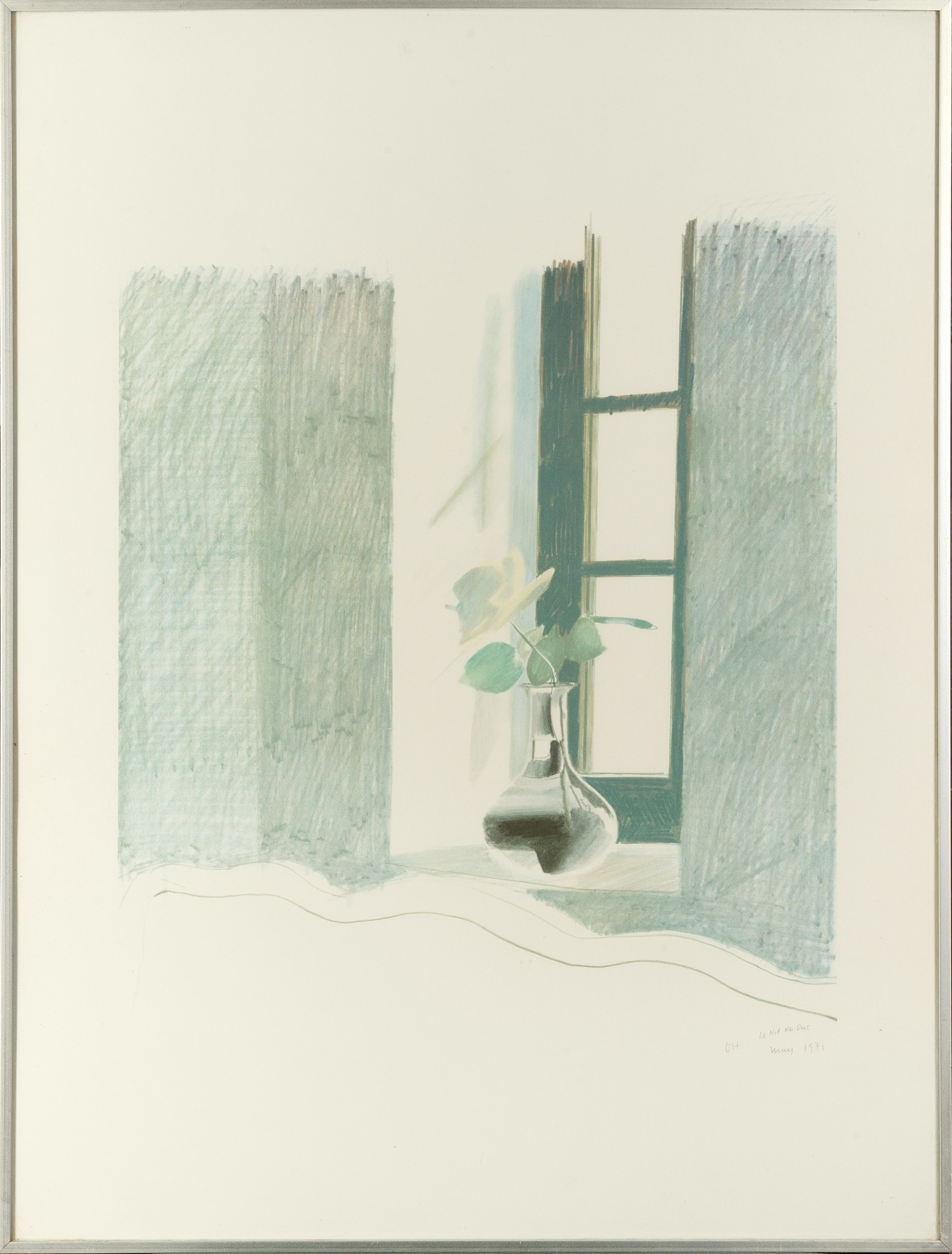 David Hockney (b.1937) Le Nid du Duc, 1971 signed and dated (in the plate) lithograph 60 x 45cm. - Image 2 of 3