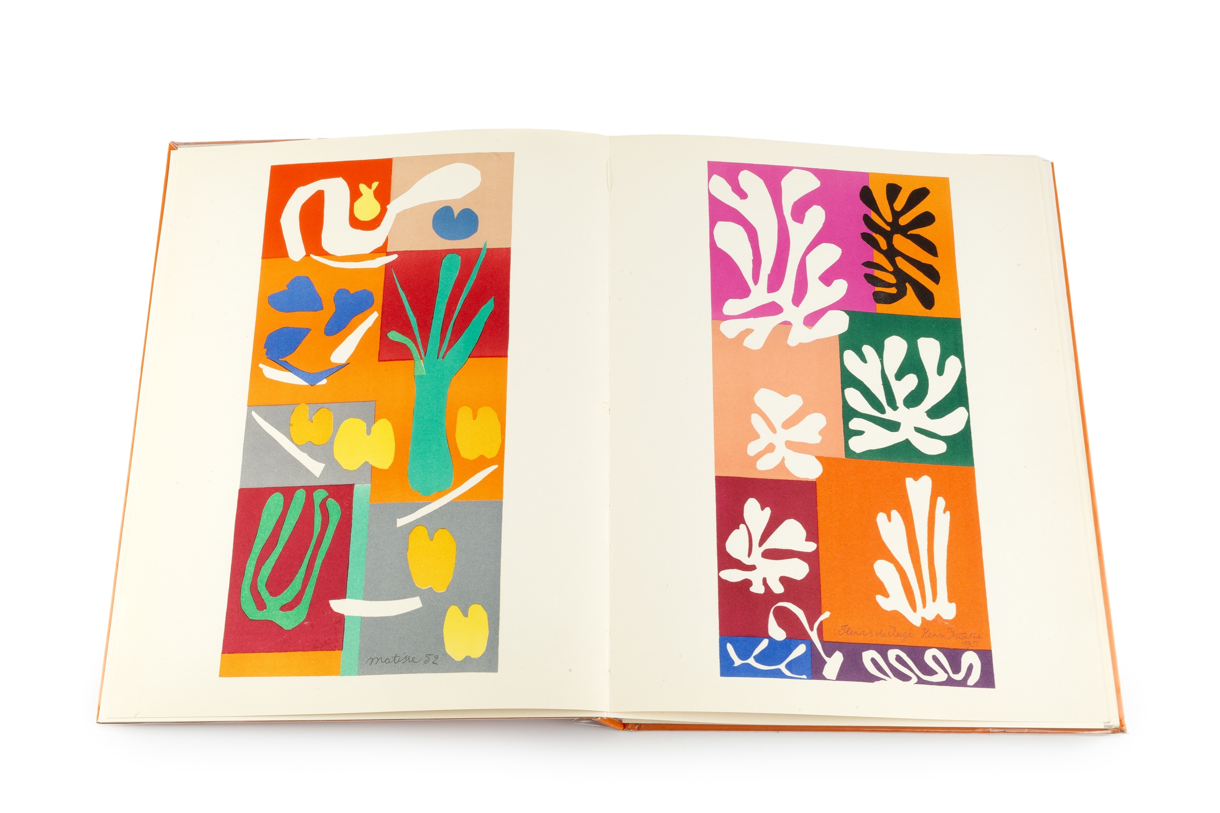 Henri Matisse (1869-1954) Revue Verve portfolio, 1958 Volume IX, nos 35-36 comprising colour - Image 2 of 4