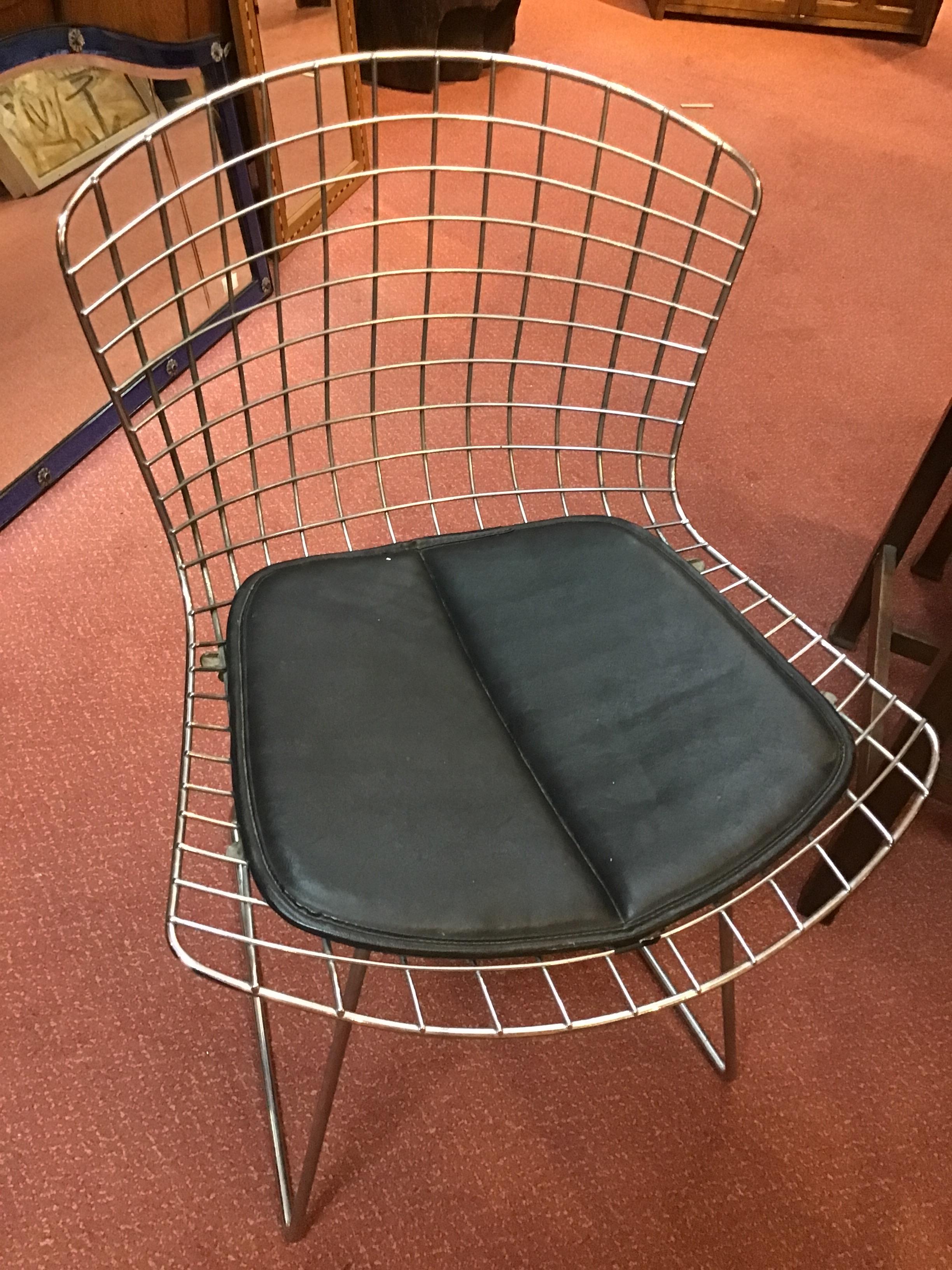 Harry Bertoia (1915-1978) A set of six side chairs, designed in 1952 model 430 chrome plated - Image 9 of 21