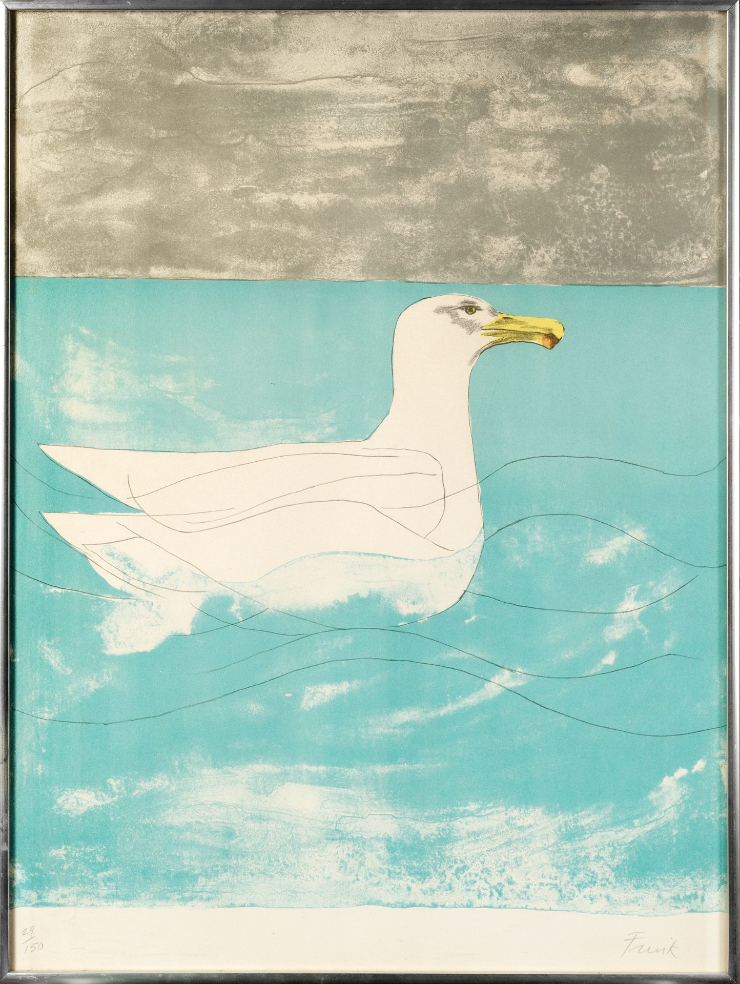 Elisabeth Frink (1930-1993) Herring Gull (Wiseman 88), 1974 29/150, signed and numbered in pencil ( - Bild 2 aus 11