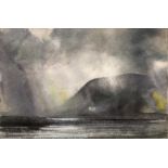 Norman Ackroyd (b.1938) Bantry Bay, a pair, 1998 both signed, dated, and titled in pencil (lower)