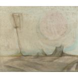 Oscar Mellor (1921-2005) Surrealist Landscape, 1960 signed and dated (lower left) pastel 42 x