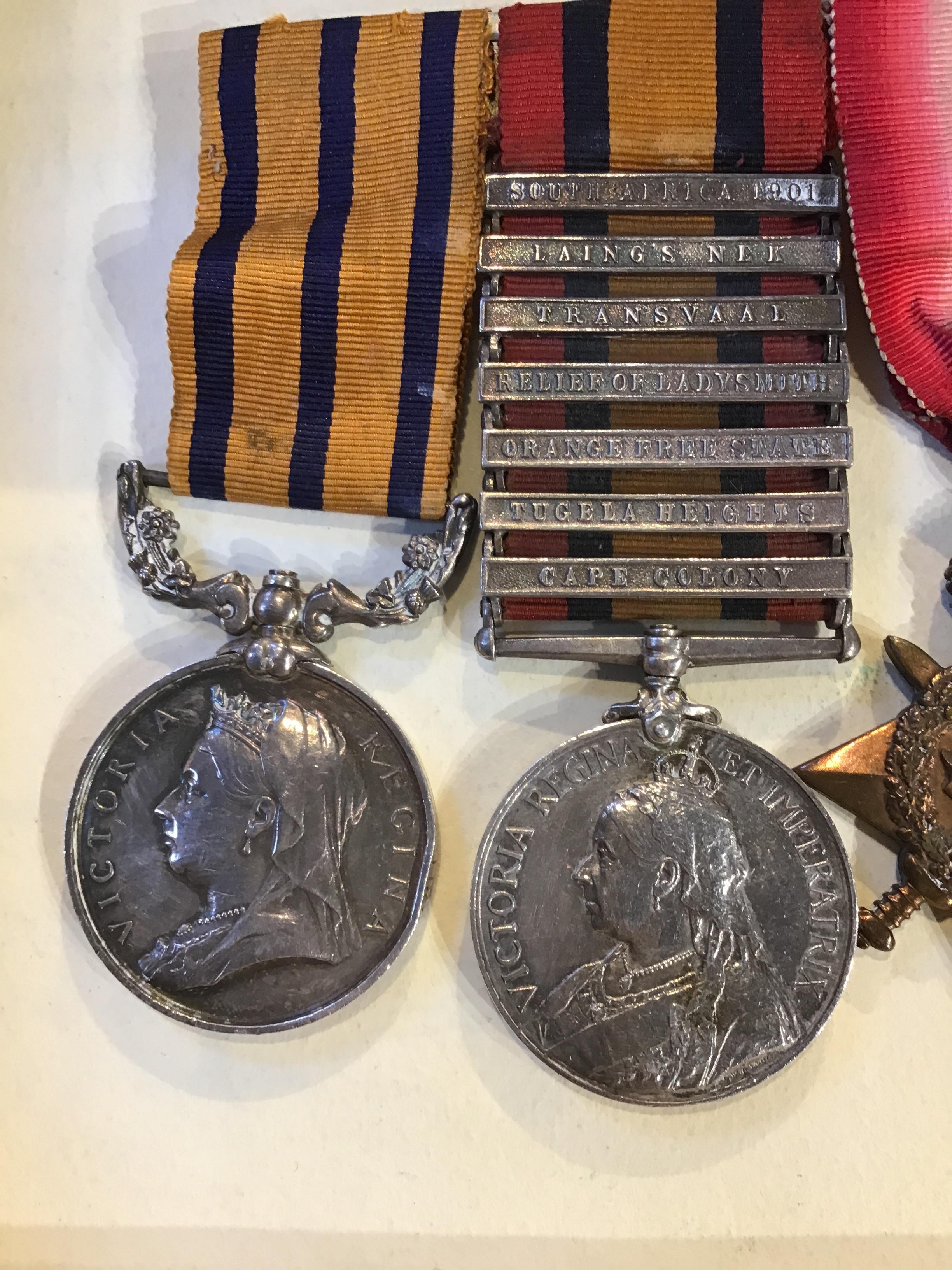 A group of WWI campaign medals awarded to 107158 W.O.CL.2.J.CARGILL to include the 1914-15 star - Image 8 of 18