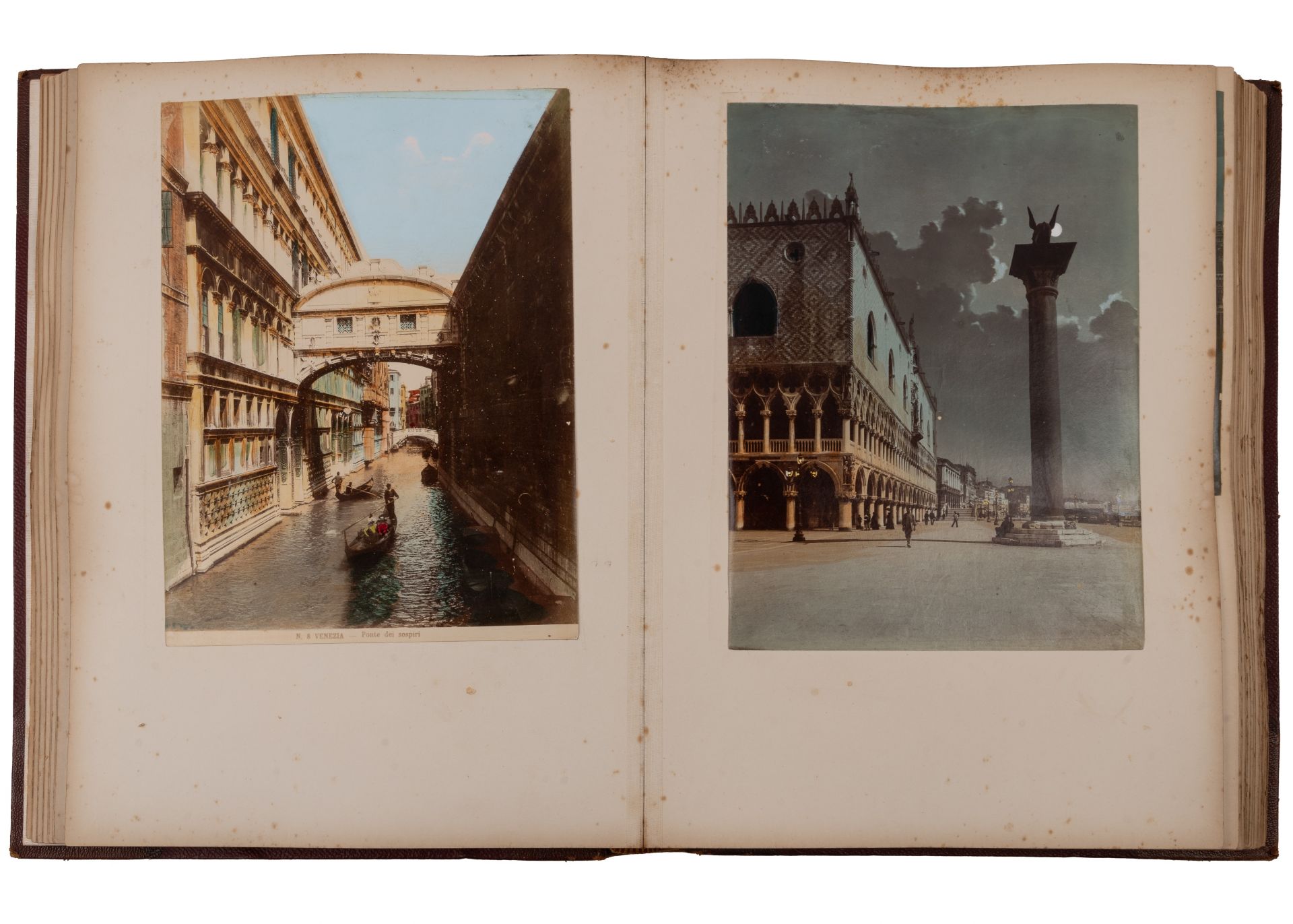 Tusmore Family Albums:- An extensive. 40pp. photograph album recording a 'Grand Tour' of Europe - Image 3 of 5