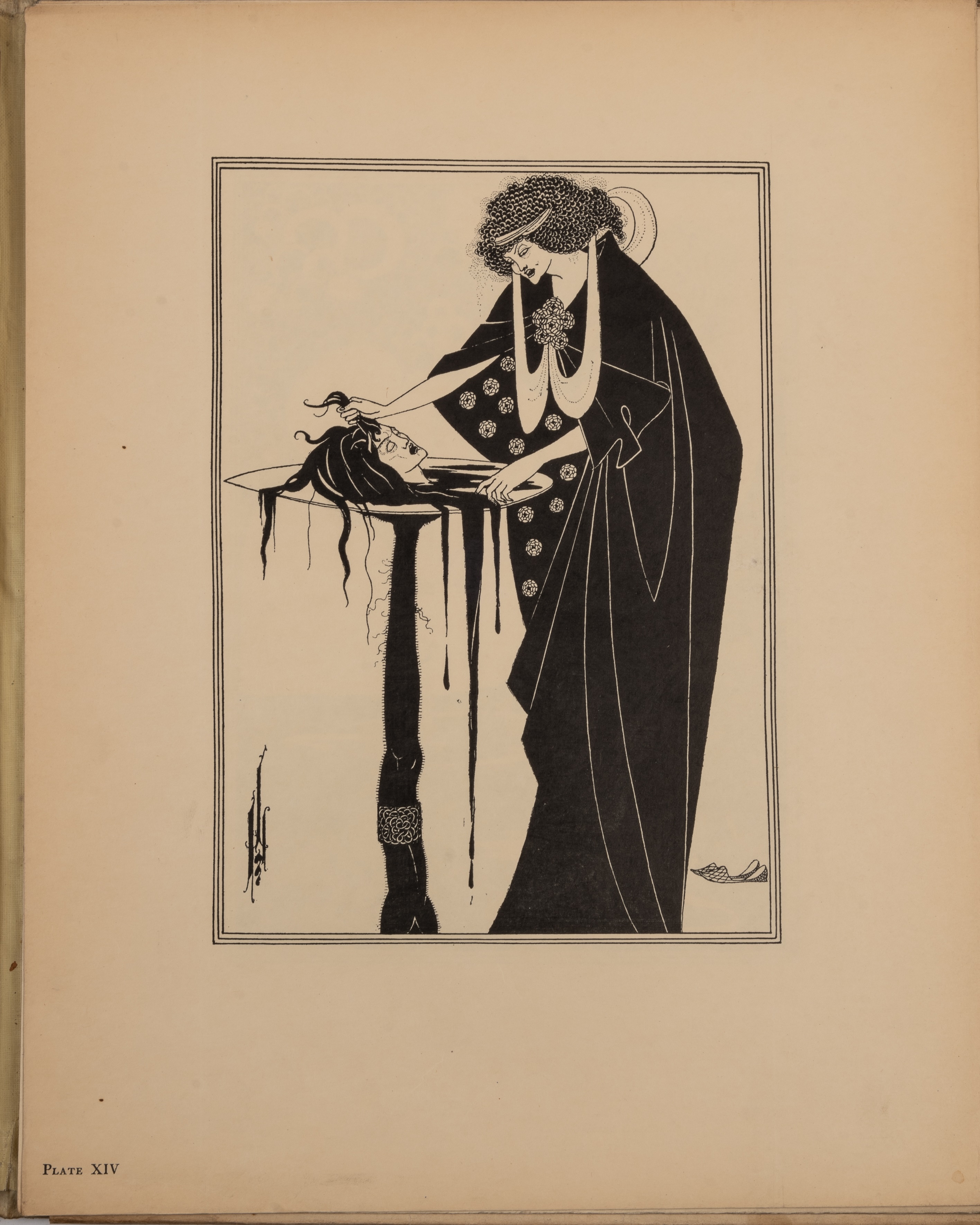 Beardsley (Aubrey) Illustrator 'A Portfolio of Aubrey Beardsley's Drawings Illustrating 'Salome' - Image 3 of 14