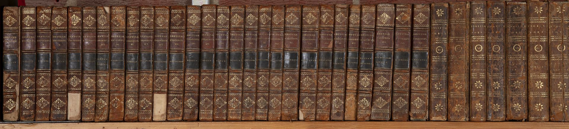 Johnson (Samuel). The Works of the English Poets. 63 vols. Small 8vo, full calf. Buckland et all, - Bild 3 aus 5