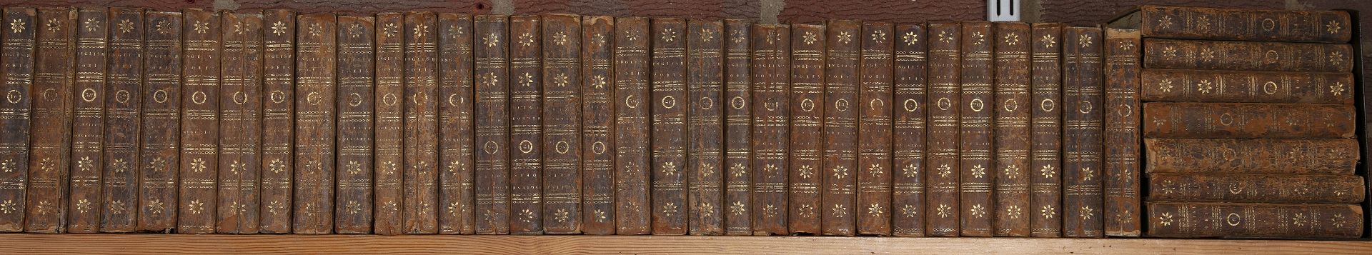 Johnson (Samuel). The Works of the English Poets. 63 vols. Small 8vo, full calf. Buckland et all, - Bild 4 aus 5