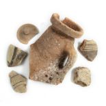 Roman Pottery shards from Leptus Magna