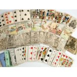 A set of 19th century Hunt and Sons great Mogul playing cards, (51), 19th century De la Rue