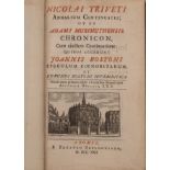 Triveti (Nicolas) Annalium Continuatio; ut et Adami Murimuthensis Chronicum... Anthony Hall Ed.