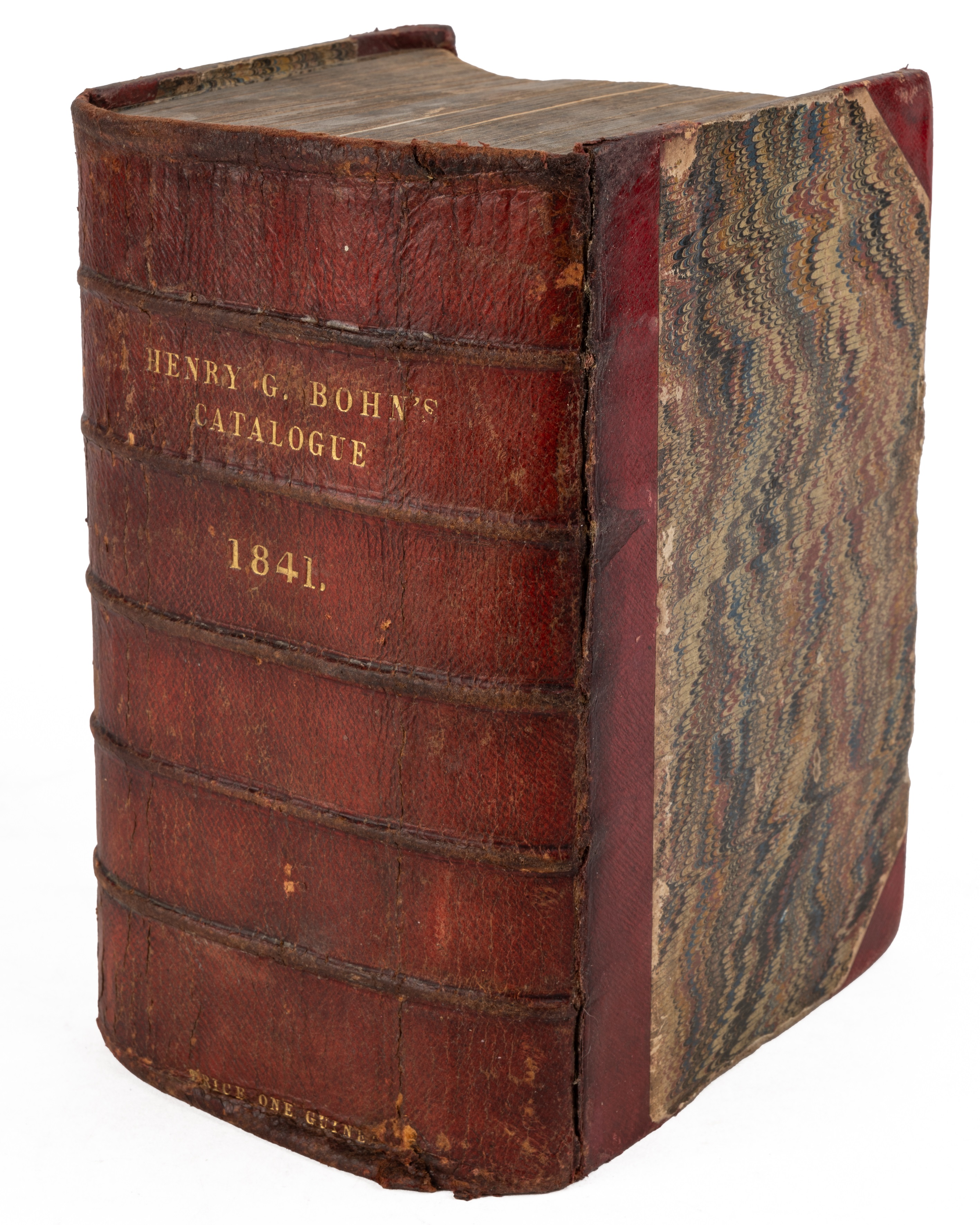 Bohn (Henry C). York St, Covent Garden, London. 'A Catalogue of Books' 1841 with engraved title