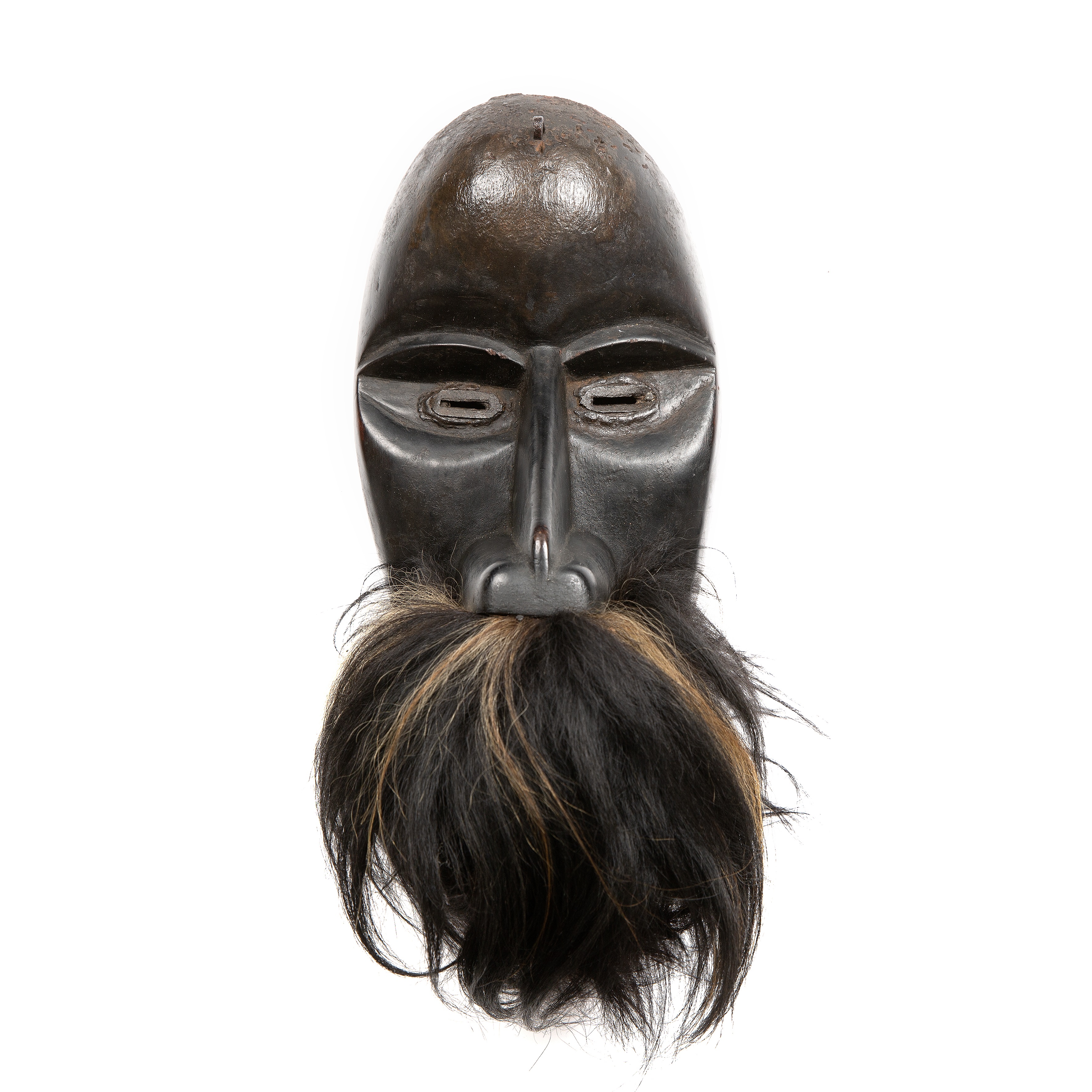 An Antique Dan monkey mask, ivory coast 16cm x 30 cm