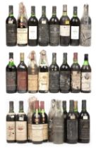 Vintage red wine to include 3 bottles of Vriesenhof Kallista and other South African wine, (25)