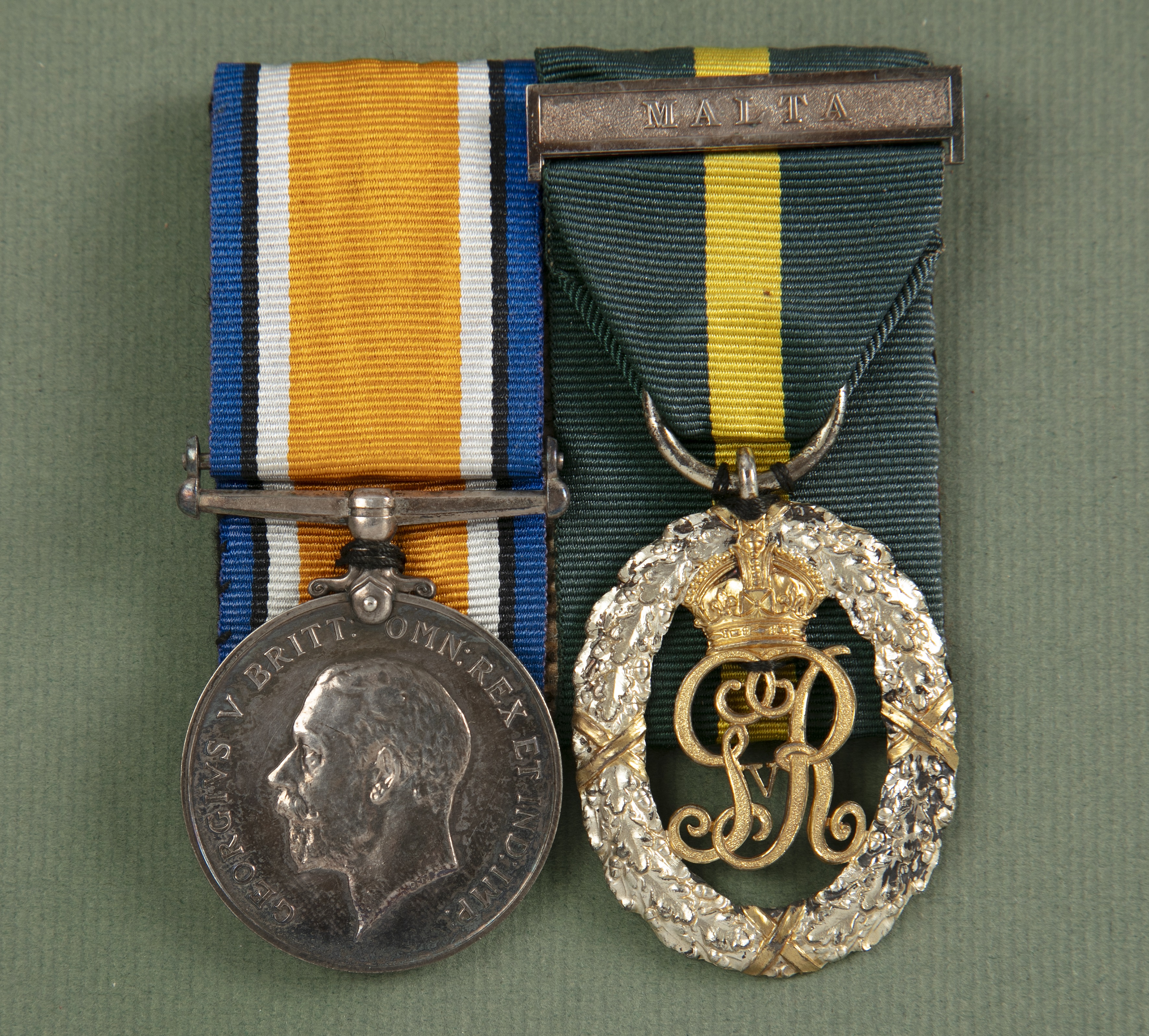 WWI and WWII campaign medals awarded to Captain R Ingham to include an MBE and miniatures, - Image 4 of 4