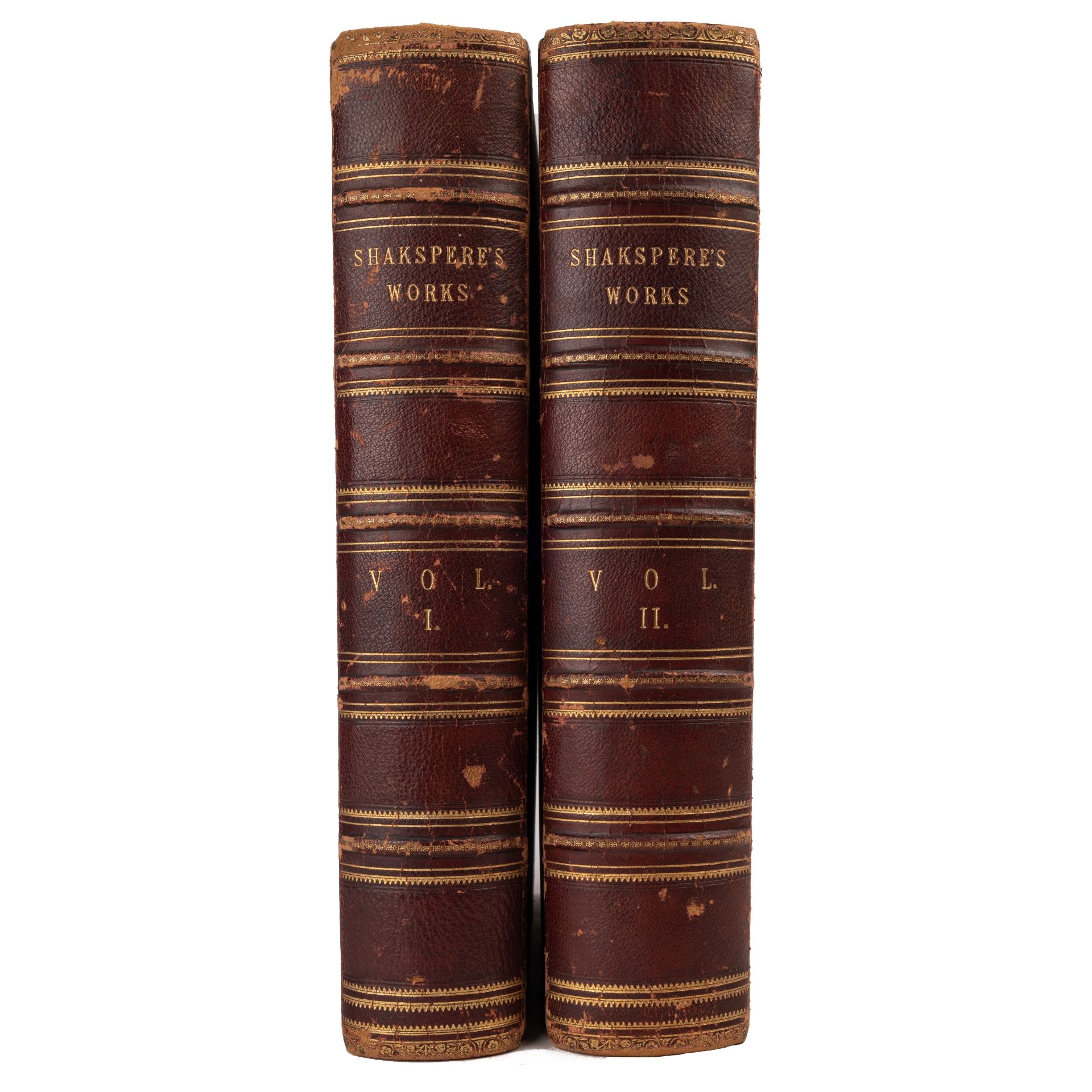 Knight (Charles) Ed. 'The Works of Shakespeare' Imperial Ed. Illustrated. 2 vols. Fo. Virtue & Co.