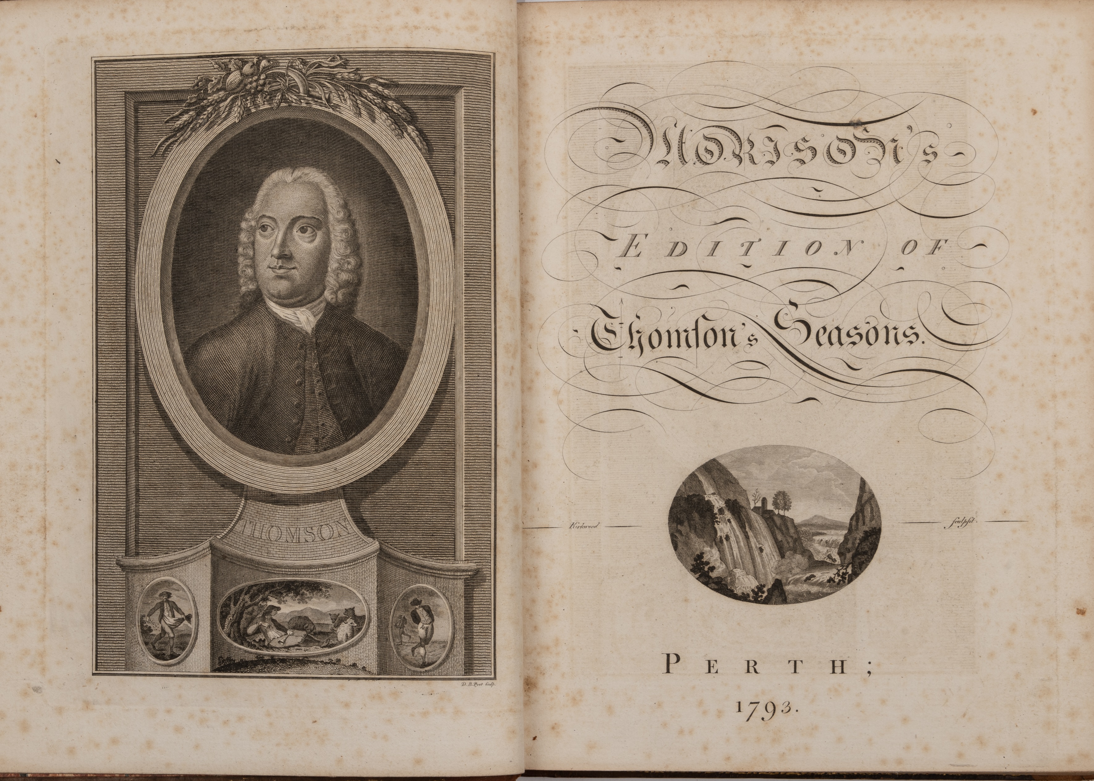 Thompson (James) Scottish Poet (1700-1748). 'The Seasons'. A New Edition adorned with a set of