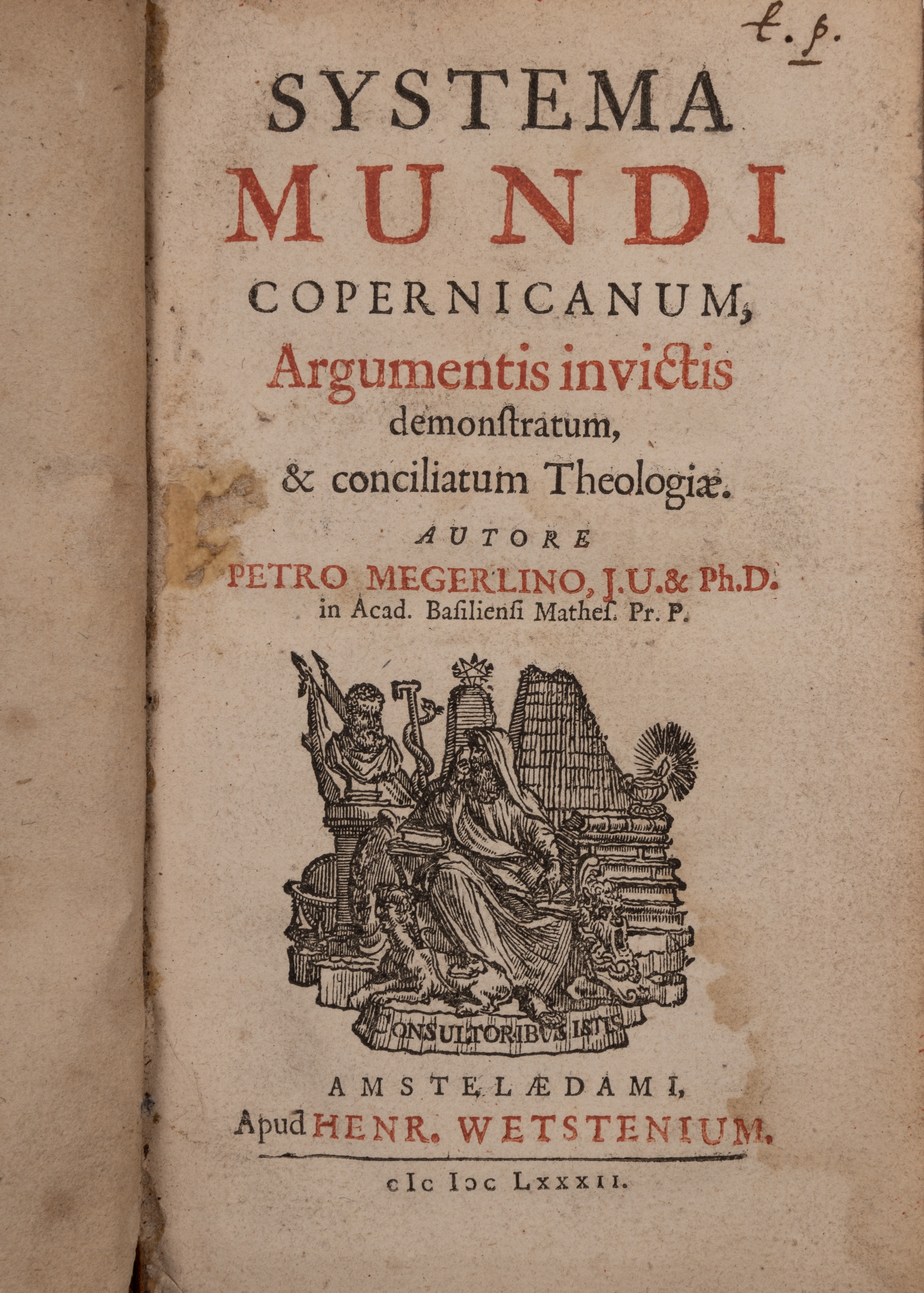 Pomponius Mela: Libri tres de situ orbis cum observationibus Issaci Vossii. 2nd Ed. Leonardum - Image 3 of 3
