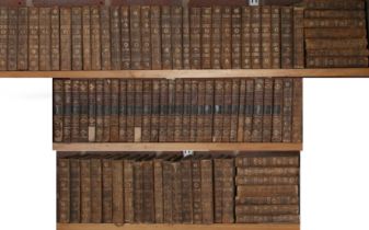 Johnson (Samuel). The Works of the English Poets. 63 vols. Small 8vo, full calf. Buckland et all,
