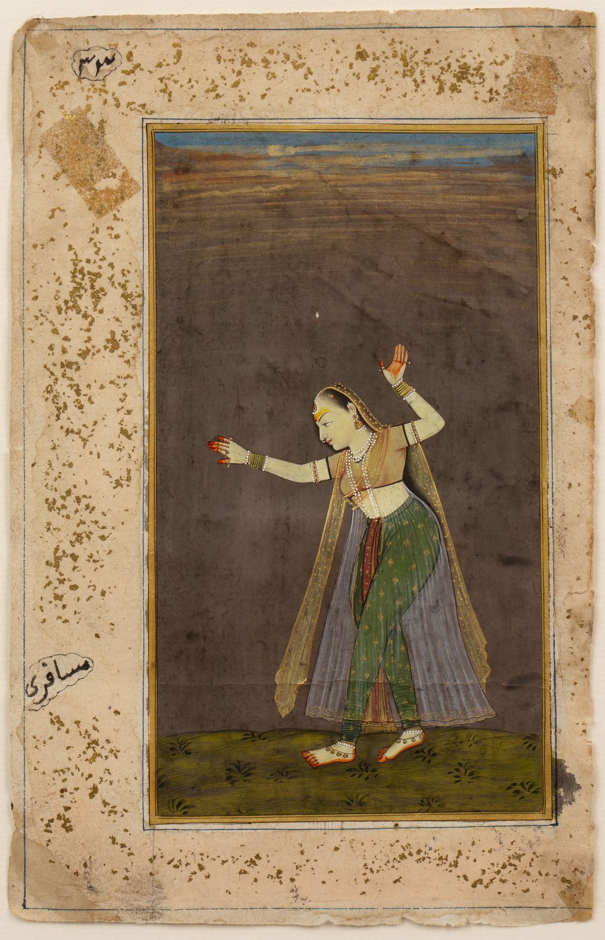 A collection of eight Indian miniature paintings to include three 19th century examples the
