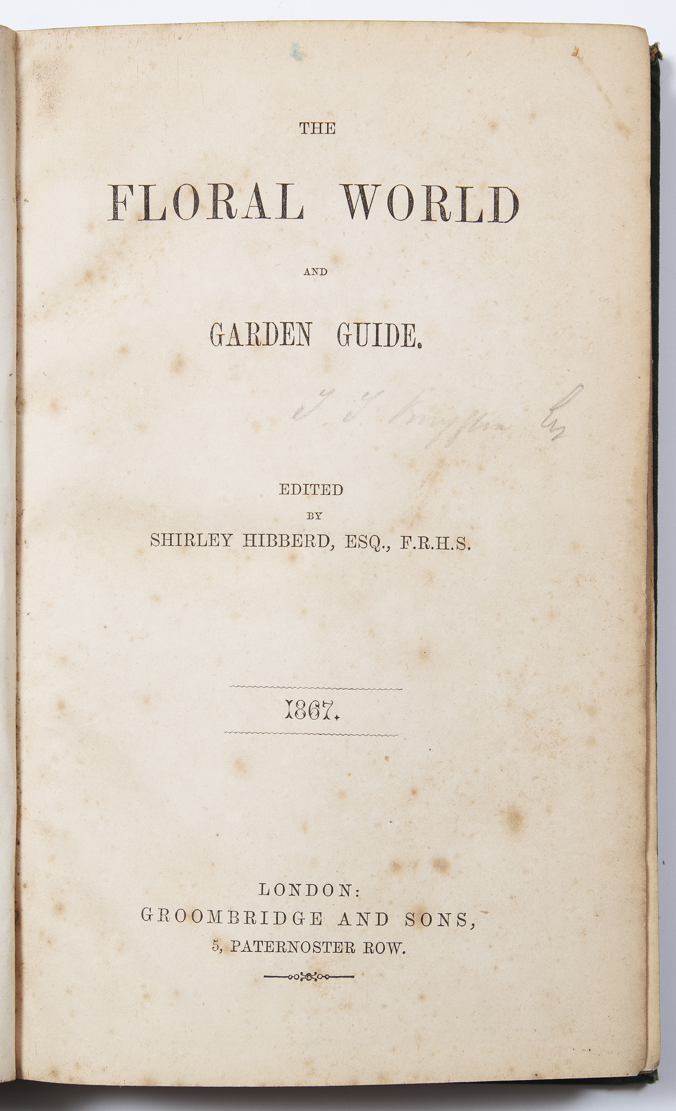 Natural History, Farming, Rural Pursuits etc:- 'The Floral World', Garden Guide and Country - Image 2 of 2