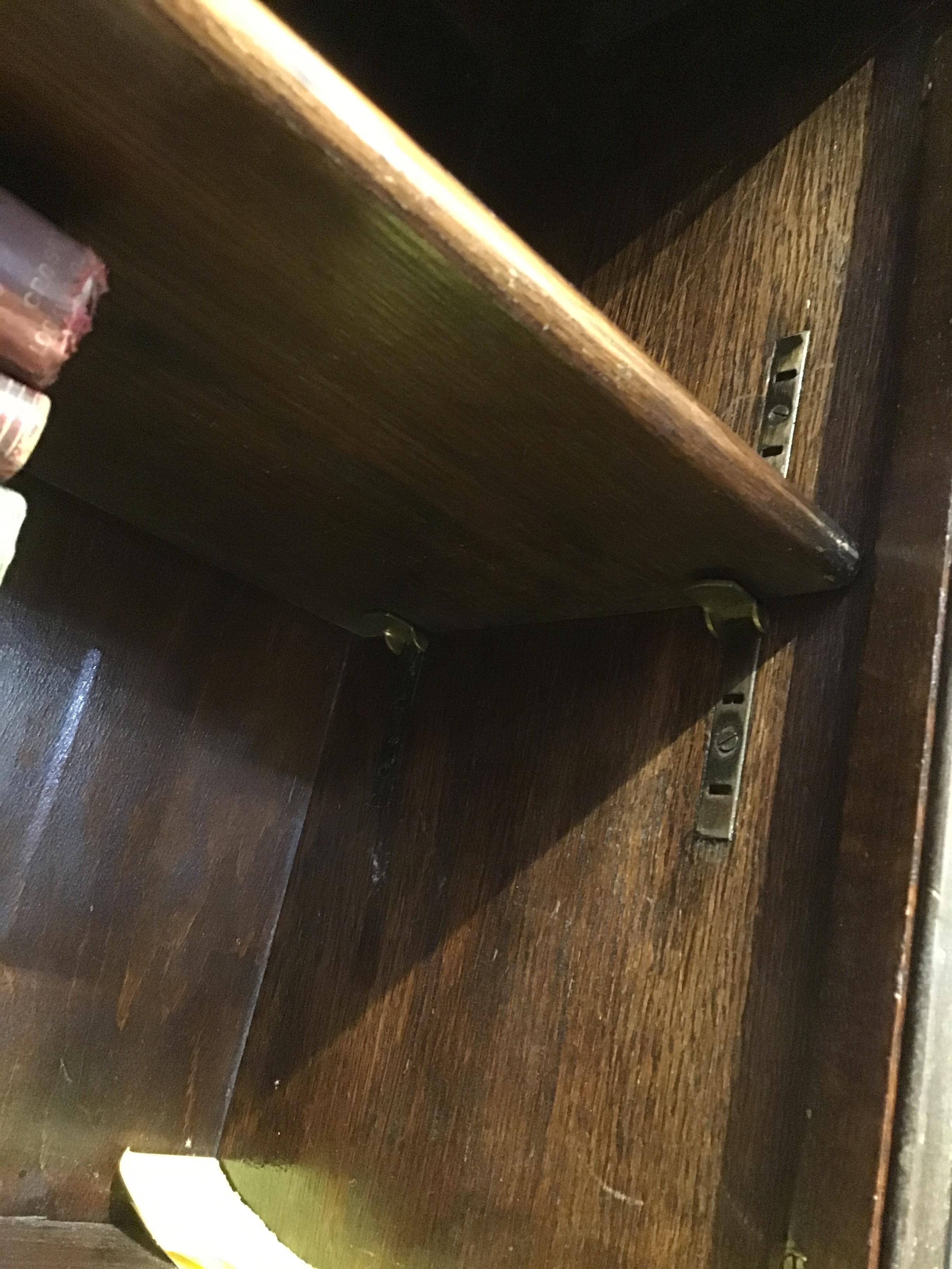 A Minty style three-tier oak bookcase with glazed doors, 90cm wide 150cm high - Image 11 of 16