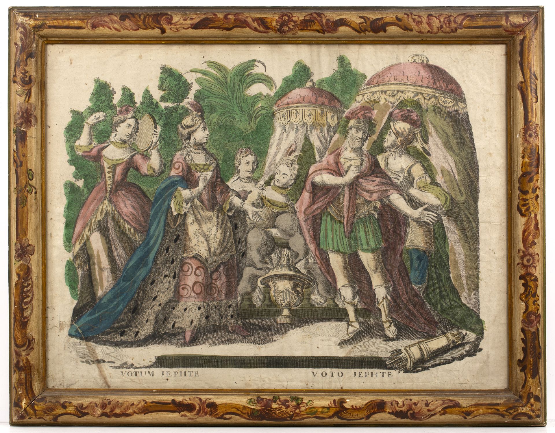 Giovanni Volpato (1733-1803) A set of eight hand coloured engravings 40cm x 50cm II Sacramentum - Image 4 of 47