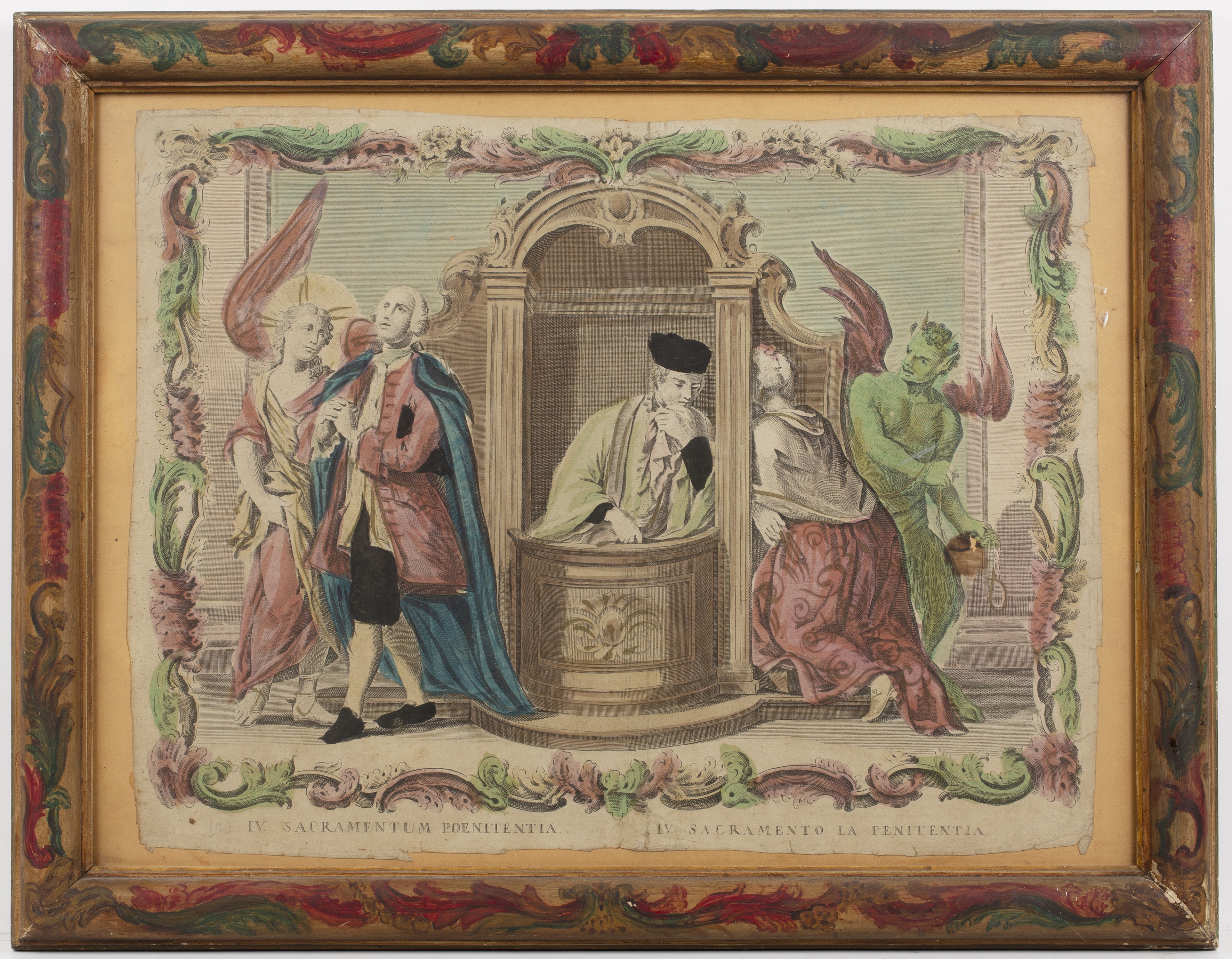 Giovanni Volpato (1733-1803) A set of eight hand coloured engravings 40cm x 50cm II Sacramentum - Image 10 of 47