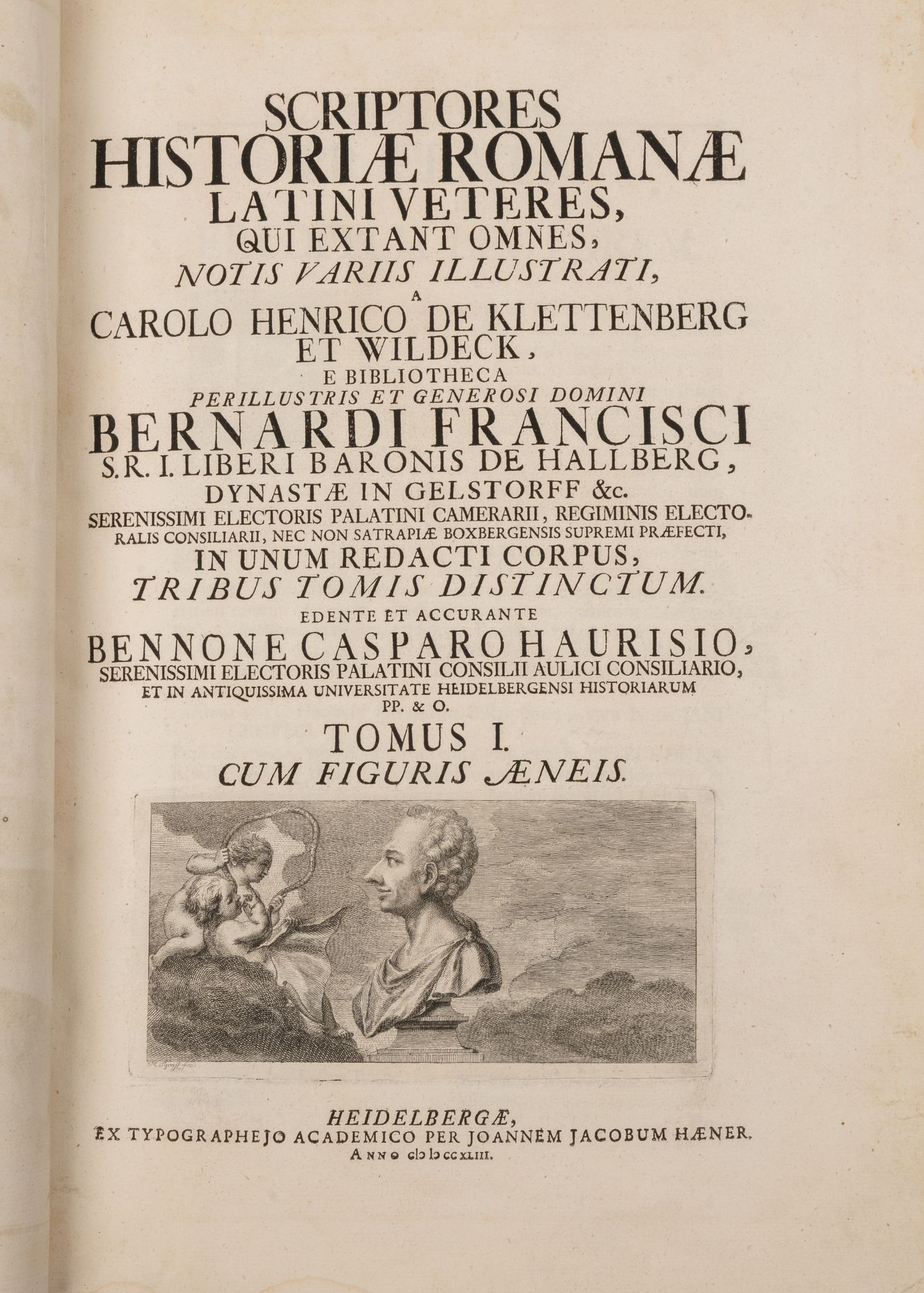 Scriptores Historiae Romanae Latini Veteres qui Extant Omnes, Notis Variis Illustrati, a Carolo - Bild 4 aus 5