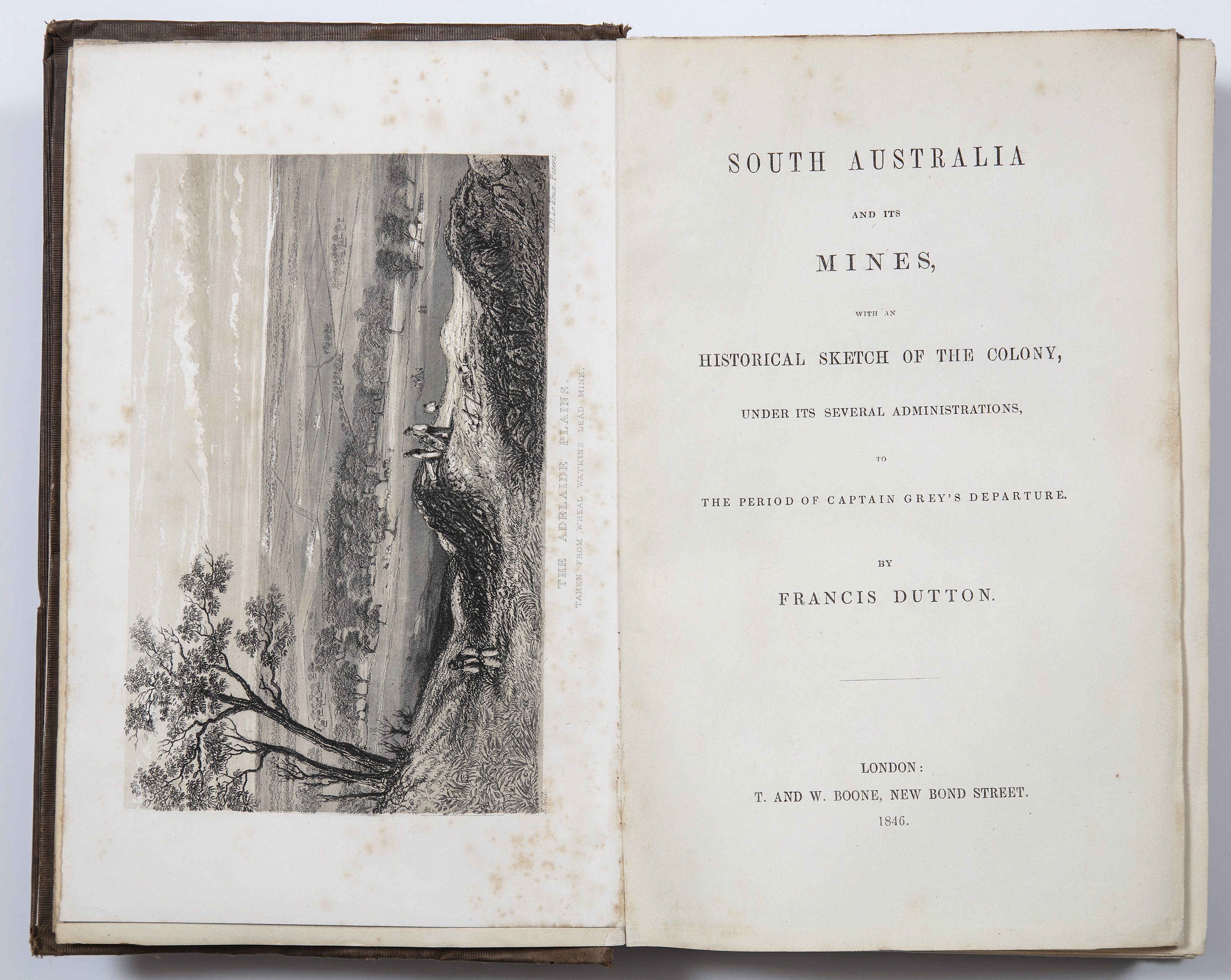 Dutton (Francis). 'South Australia and Its Mines with an Historical Sketch of the Colony under its - Bild 2 aus 2