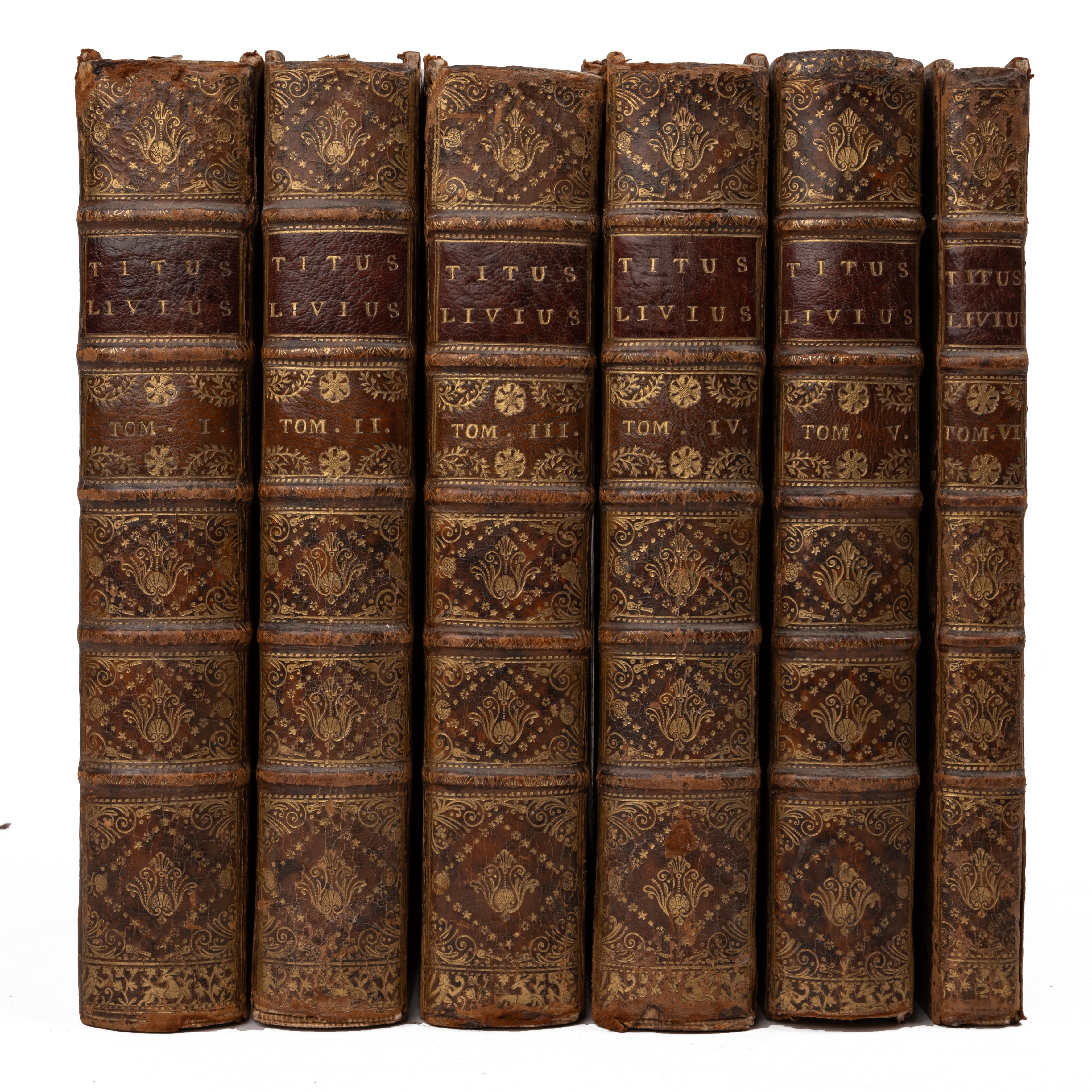 Livy (Titus Livius) Roman Historian 'Ab Urbe Condita'. 3 vols. 1733-35 with 'Librorum Amissorum' 2