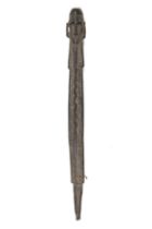 A 19th century Maprik, Papua new Guinea, dancing stick 47cm in length. Provenance: A private