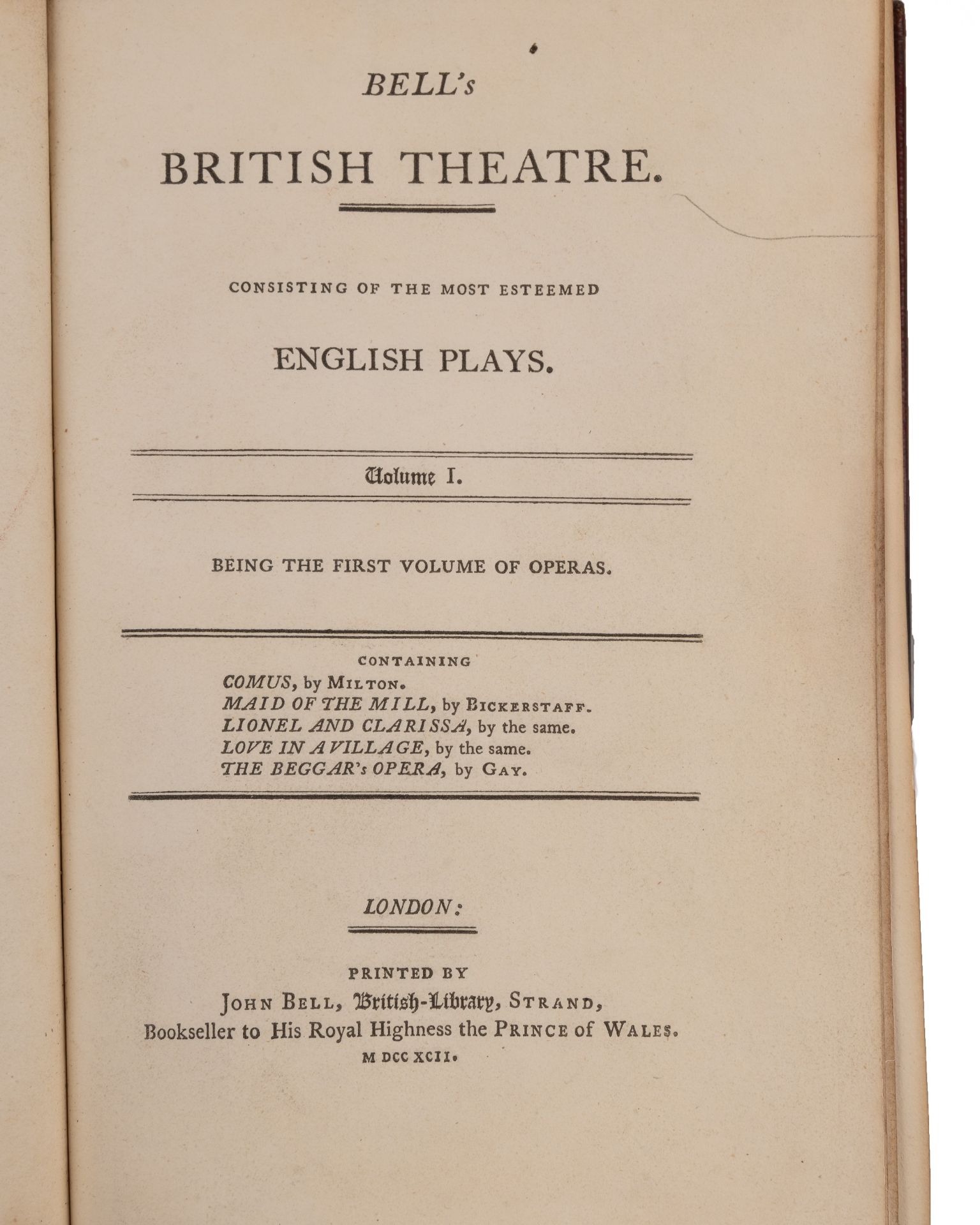 'Bells British Theatre consisting of the most esteemed English Plays'. John Bell, London 1792- - Bild 3 aus 3