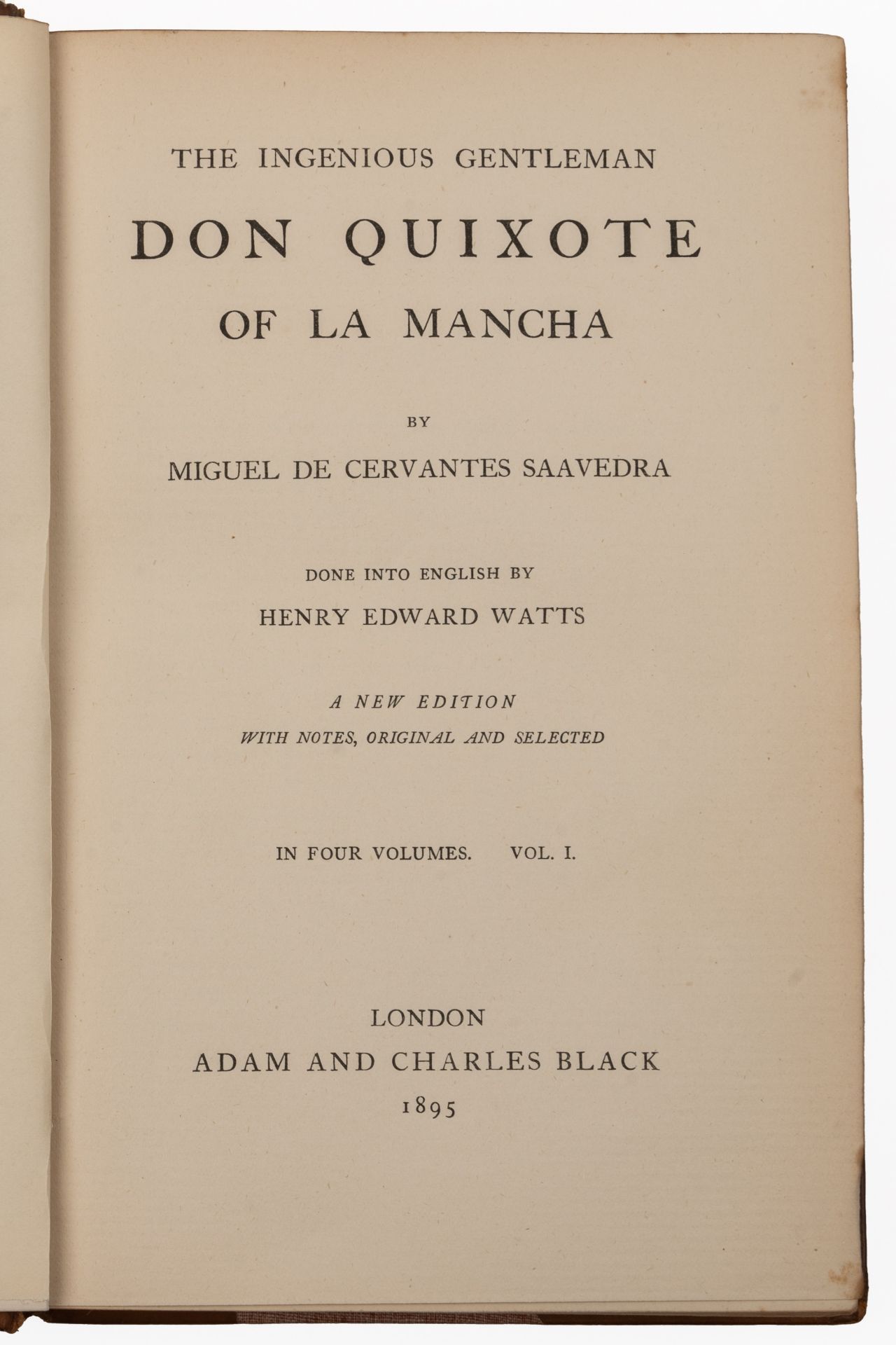 Cervantes (Miguel de Saavedra). 'The Ingenious Gentleman Don Quixote of La Mancha'. H.E. Watts ( - Bild 5 aus 5