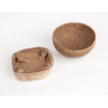 A pottery model of an animal enclosure from Pre-Dynastic Egypt 4,500bc 13.5cm x 12cm and an