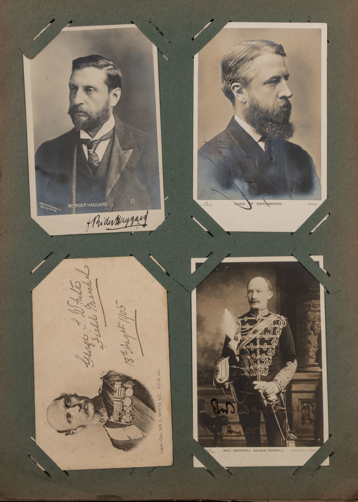Autographed Photographs, c.50 in an album. Early 20th century Politicians, Aristocracy, Literary - Image 2 of 11