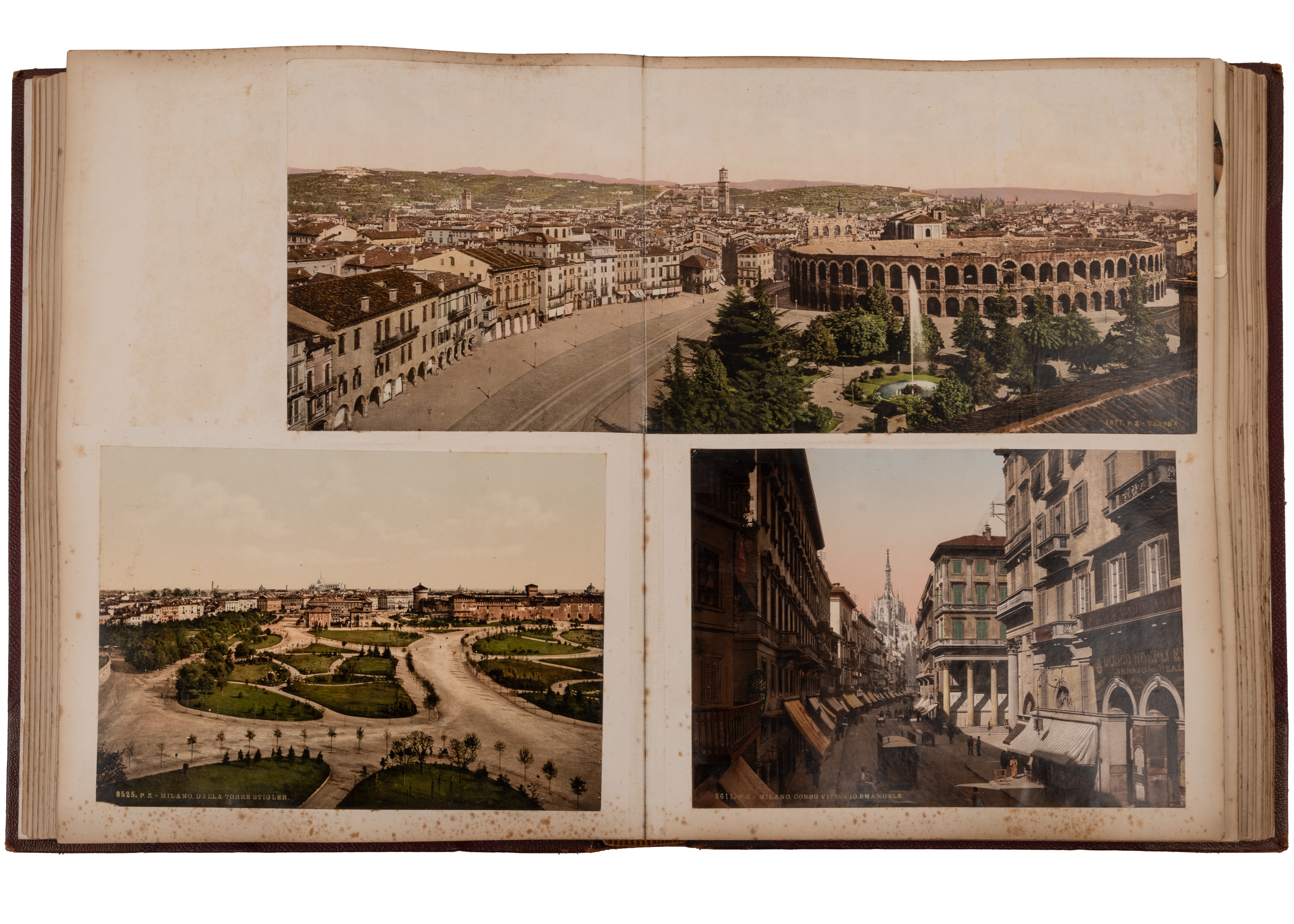 Tusmore Family Albums:- An extensive. 40pp. photograph album recording a 'Grand Tour' of Europe - Image 4 of 5