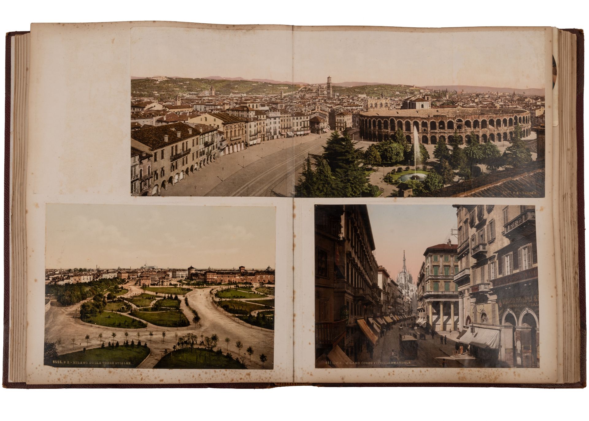 Tusmore Family Albums:- An extensive. 40pp. photograph album recording a 'Grand Tour' of Europe - Image 4 of 5