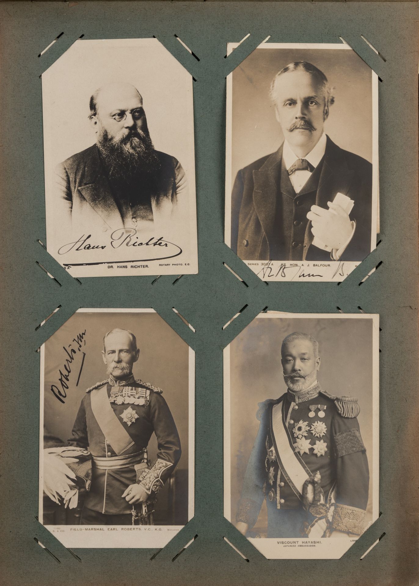 Autographed Photographs, c.50 in an album. Early 20th century Politicians, Aristocracy, Literary - Bild 10 aus 11