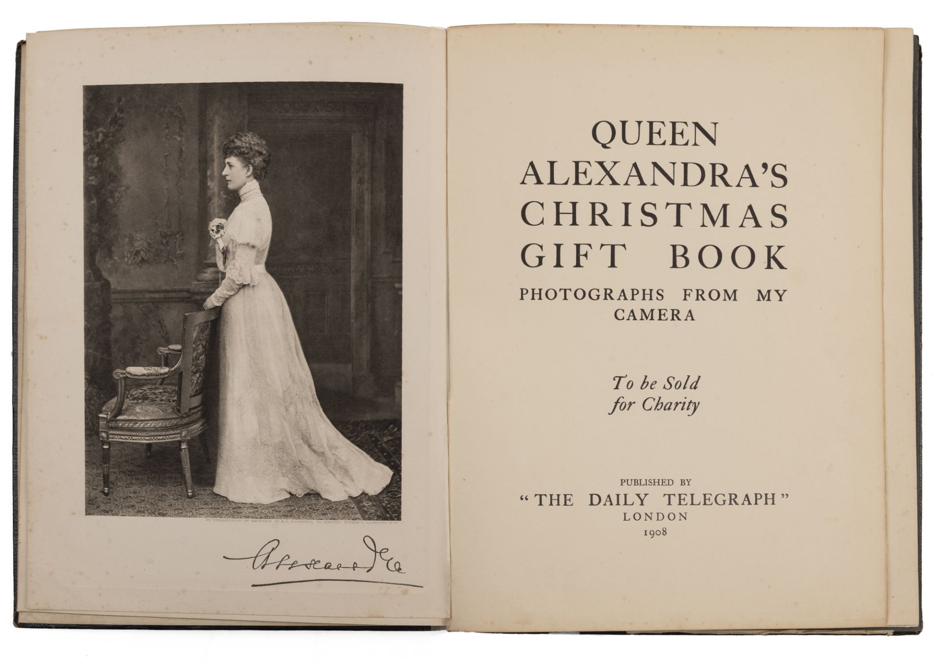 Queen Alexandra's Christmas Gilft Book. 'Photographs from my Camera'. Daily Telegraph 1908 plus King - Bild 2 aus 4