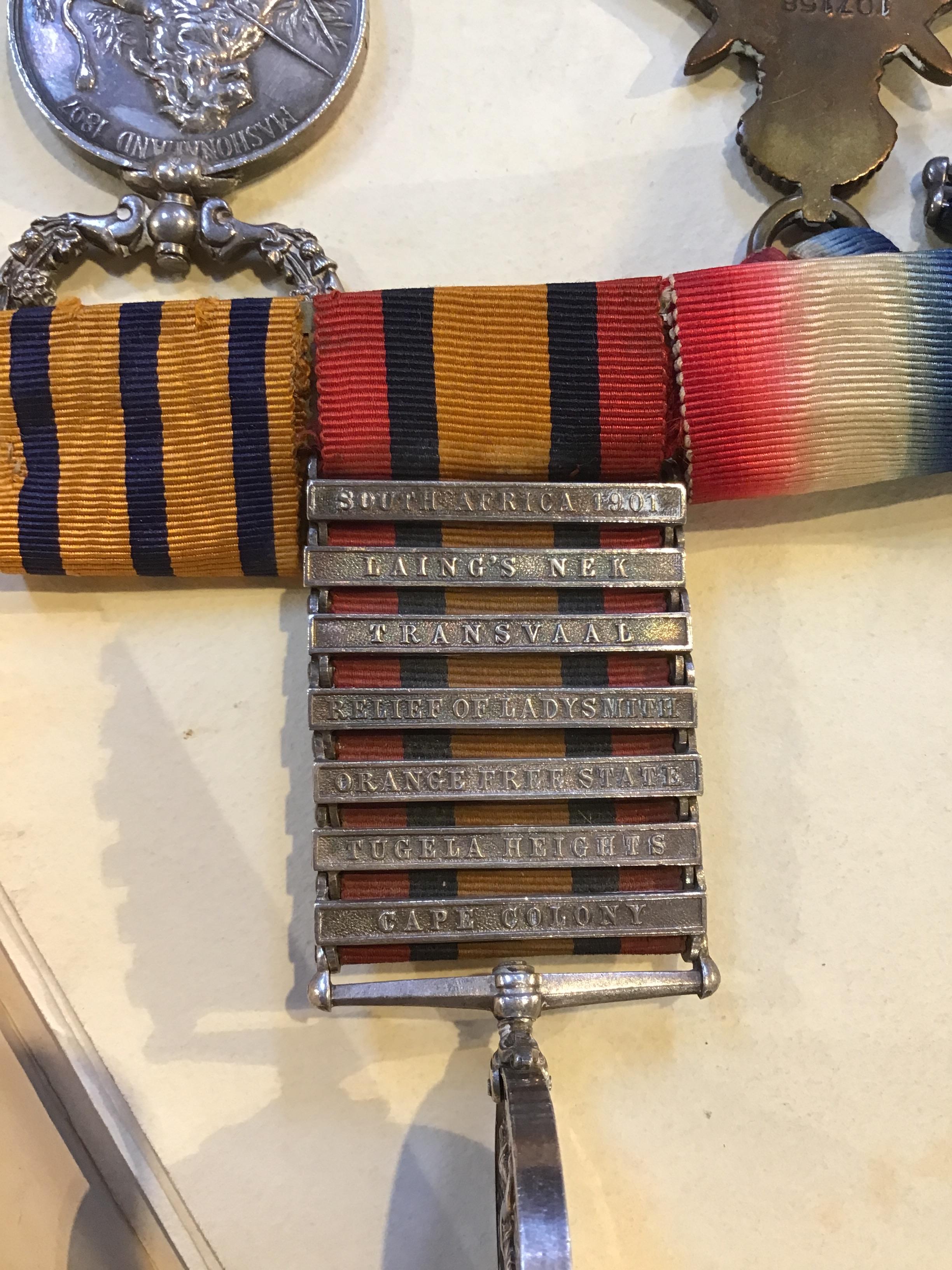 A group of WWI campaign medals awarded to 107158 W.O.CL.2.J.CARGILL to include the 1914-15 star - Image 10 of 18