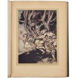 Milton (John) 'Comus' Arthur Rackham Illustrator. Heinemann, London n/d c1920. Original green