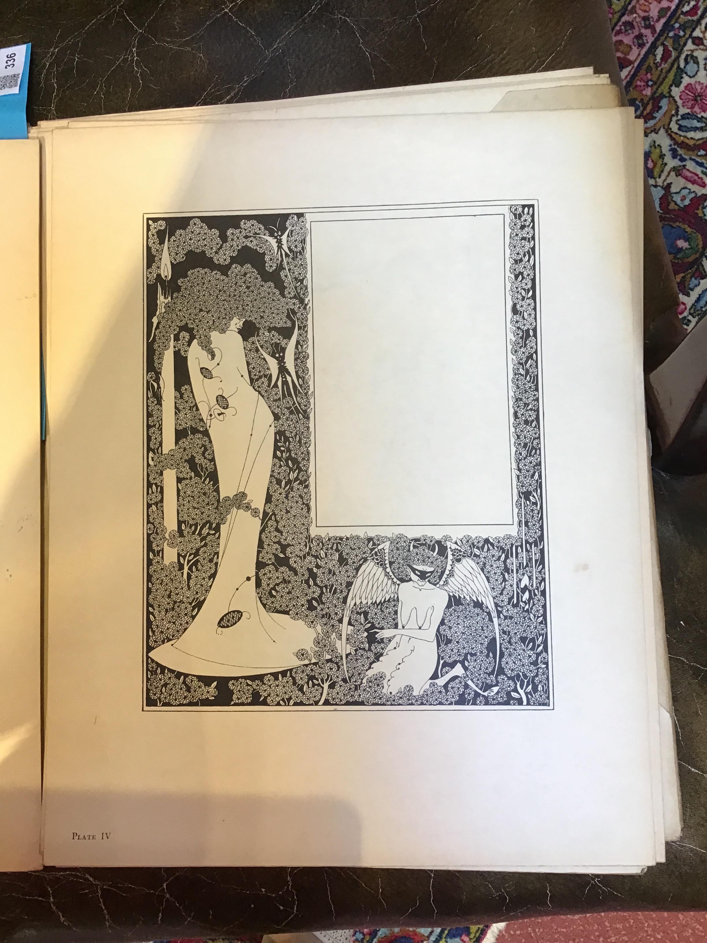 Beardsley (Aubrey) Illustrator 'A Portfolio of Aubrey Beardsley's Drawings Illustrating 'Salome' - Image 7 of 14