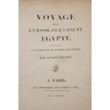 Denon (Dominique Vivant,Baron) (1747-1825) French artist, writer and Egyptologist. 'Voyage dans la